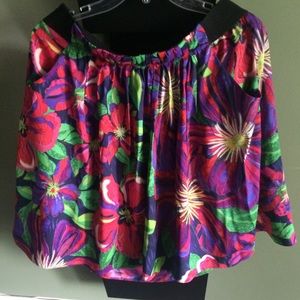 Colorful Floral Skirt by Eci